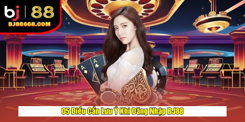 05 Điều Cần Lưu Ý Khi Đăng Nhập BJ88